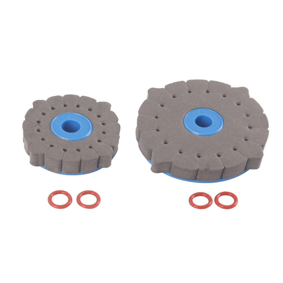 2 Pieces Fly Tying Foam Rack High Density Foam Rack with Mounting Rings Closed for Anglers