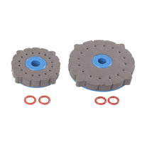 2 Pieces Fly Tying Foam Rack High Density Foam Rack with Mounting Rings Closed for Anglers