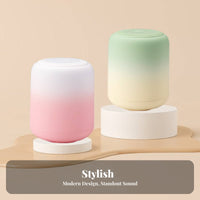 Wireless Mini wirelesstooth Cylinder Speaker High Volume Miniature Speaker intense Bass audio device space-saving Design for Music Lovers, Students, Living Room, Bedroom, Office, Desktop