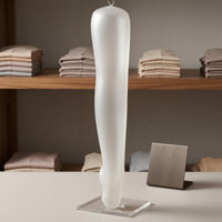 Built-in Hook Inflatable Leg Display Smooth Surface Hosiery Display Leg Semi-Transparent Inflatable Mannequin Legs Frosted Finish