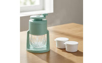 Hand-Crank Ice Crusher Compact Manual Ice Crusher Easy to Use Home Kitchen Appliance