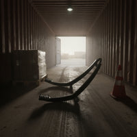 Container Unloading Drag Hook Triangular Drag Hook with Lifting Strap Anti-Slip for Warehouse Workers