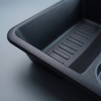 2 Pieces Under-Seat Storage Box Concealed Under-Seat Organizer Box Underseat Organizer Space-Saving Underseat Storage Bin