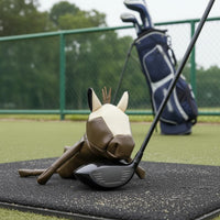 Scratch Resistant Golf Wood Headcover Cartoon Pattern Wood Headcover Universal Fit Driver Head Cover Shielding for Golfers, Practice Range