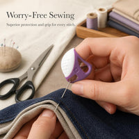 Silicone Thimble for Cross Stitch and Sewing, Anti-Puncture Finger Protector