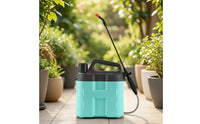 Portable Sprayer with Shoulder Strap Cordless Sprayer with Spraying Rod Adjustable for Gardeners, Homeowners, Yard, Greenhouse