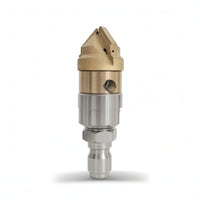 Drain Flushing Nozzle Compact Piping Cleaning Nozzle Leak Resistant for Plumbers