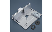 Insert Ring Inserts Router Table Insert Plate Angle Guide Router Insert Plate Scale Markings Woodworking Tool Metal