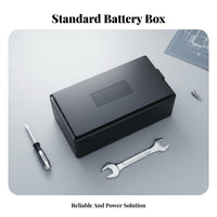 Electric Vehicle Battery Case Thickened PC Material Box Water-Resistant-Resistant for Electric Cycle Builders, DIY Enthusiasts