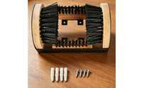 Floor-Mounted Shoe Brush Installation Screws Shoe-Cleaning Brush Non Damaging