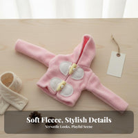 1/6 scale Doll Coat Doll Clothes Miniature Winter 12 Inch Figure Clothing for Girls, Display