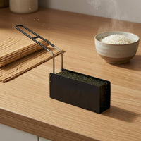 Seaweed Sushi model Nonstick Coating Coated Rectangular Sushi model Black Metal Kitchen Tool Prep Tool