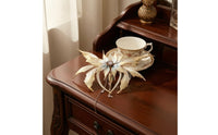 Butterfly Tassel Hair Clip Dangling Butterfly Hair Barrette Jeweled for Cosplayers, Costume Parties