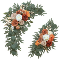 Wedding Welcome Sign Flower Decor Reusable Floral Swag Flexible for Banquet