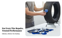Strong Adhesion Rubber Tire Repair Strip Easy to Use Tire Puncture Repair Strip Heavy Duty for DIY Mechanics, Motorcyclists