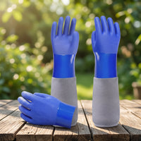 Beekeeping Gloves Flexible Beekeeping Glove with Long Sleeve Gloves with Forearm Guards Heavy-Duty Long-Lasting for Beekeepers