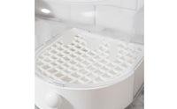 Multifunction Parrot Bath Tub Easy to Install External Bird Bath Removable Bird Bathing Box Space Saving