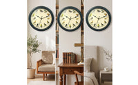 Singing Bird Clock Nature-Themed Bird Call Clock Decorative Retro for Living Room, Reading Corner
