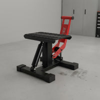Maintenance Friendly Hydraulic Motorcycle Lift Anti Slip Dirt Bike Support Stand Height Adjustable Motorcycle Support Stand Heavy Duty for Garage