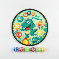 Safe Cloth Dartboard with Sticky Balls Indoor Sticky Ball Target Board Soft Toy Long-Lasting for Toddlers, Bedroom