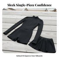 Sun Protection Surfing Suit Quick-Drying Long Sleeve Surf Shirt Full Coverage Bathing Suit Abdomen Control