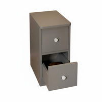 Narrow Bedside Table Easy Assembly Bedside Table Sturdy Structure Sofa Side Cabinet for Apartment Dwellers, Bedroom
