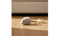 Automatic Moving Rechargeable Feline Mouse Toy Realistic Sound Interactive Feline Mouse Obstacle Avoidance for Cats, Indoor
