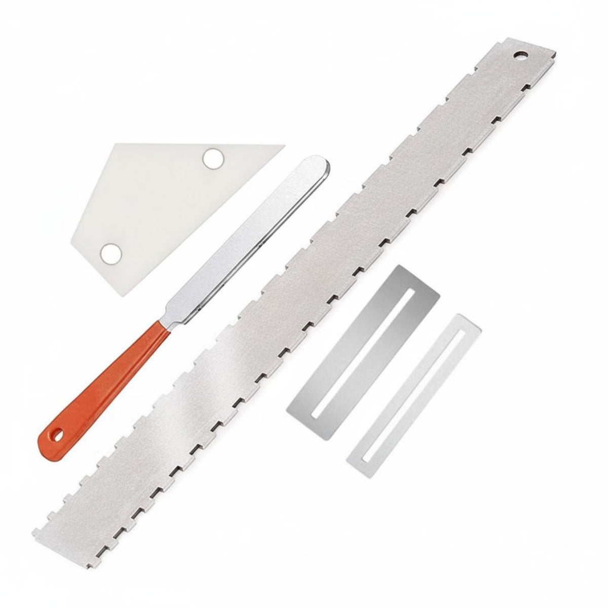5 Pieces Fretboard Protectors Guitar Fret Leveling Tool Kit All-in-Single Guitar Fretwork Tool Set Professional Grade for Workshop