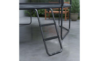 Trampoline Ladder Weather-Resistant Trampoline Step Ladder Anti-Slip Steps Outdoor Equipment for Kids, Backyard
