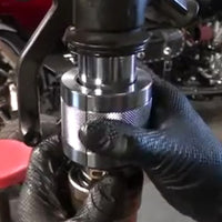 Universal Fork Seal Driver with Adapters Exact Fork Seal Installer with Adapters Knurled Professional-Grade for Motorcycle Mechanics, Diy Enthusiasts, Workshops