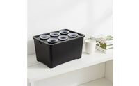 Sunlight Friendly Hydroponic Planting Box Home Gardening Hydroponic Growing Box Easy to Use Pods Kit Reusable for Beginners, Indoor