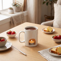 High Heat Resistant Chocolate Fondue Mug Mini Fondue Mug Compact Chocolate Melting Cup Convenient for Tabletop