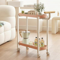 Mobile Design C-Shaped Rolling Table adaptable Utility cart Space-Saving Household Furniture Sturdy Construction for Apartment Dwellers, homeowners, Students, Living Room, Bedroom, Small areas, Balcony