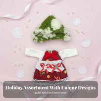 OB11 Doll Outfit Includes Accessories 1/8 BJD Clothes Set Multiple Designs Available BJD Doll Clothes Set for Hobbyists, Imaginative Play