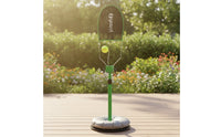 Stable Tennis Swing Practice Aid with Adjustable Pole Portable Tennis Training Device with Weighted Base Non-Slip Practice Kit Anti-Skid for Backyard
