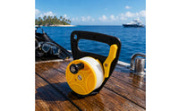 Diving Hand Reel Unified Handle Scuba Reel Yellow Spool Underwater Equipment for Boat Use