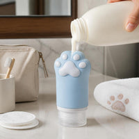 Silicone Travel Bottles for Lotion, Shampoo, and Cosmetics - Leak-Proof & Portable