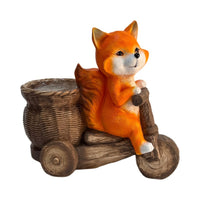 Animal Planter Oxide Animal Flower Pot Decorative Ornament for Gardeners, Homeowners, Balcony