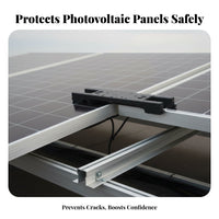 Anti-Trampling Panel Bridge Strong Load-Bearing Capacity Photovoltaic Work Surface Lightweight PV Panel Installation Frame for Rooftops, Outdoor