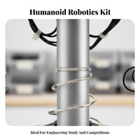 Bipedal Fighting Robot Kit Build Multiple Robots Humanoid Robot Learning Kit STEM Educational for Hobbyists, Robotics Competitions, Classroom Projects
