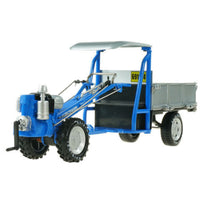 1/16 Tractors with Trailer Miniature Farm Vehicle Set Diecast Die-Vehicle Model Set for Pretend Play