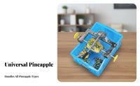 Stainless Steel Pineapple Peeling Tool Fast Peeling Pineapple Peeling Tool Machine Kitchen Tool Long-Lasting Labor-Saving