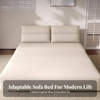 Space-Saving Pull-extendable Sofa Bed 2-in-1 Design Pull-extendable Sleeper Loveseat doublePurpose transformable Couch Hidden Storage for Apartment Dwellers, Students, Homeowners, Small Spaces, Living Room, Office