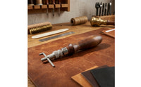 Adjustable Stitching Groover Ergonomic Creasing Tool Sturdy for Leathercrafters