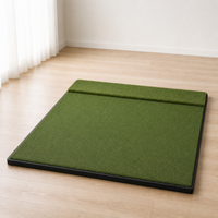 Indoor Outdoor Golf Hitting Mat Driving Range Practice Mat with Tee Holder
