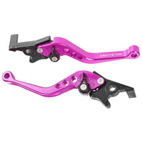 2 Pieces Brake Handle Lightweight CNC Aluminum Motorcycle Levers Rust Resistant Vehicle Replacement for DIY Modifiers