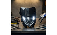 Motorcycle Headlight Assembly Aerodynamic Front Light Assembly Easy to Install