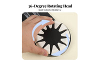 Multiple Cutting Options 12-in-1 Rotary Paper Cutter Precision Guide Ruler Multi-Function Paper Trimmer Lightweight & Portable for Classroom