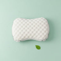 Ice Silk Material Inflatable Camping Pillow Includes Storage Bag Lightweight Travel Pillow Adjustable Height Portable Backrest Cushion for Campers, Travelers, Backpackers, Office