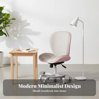 Adjustable Rotating Chair with casters Household Furniture Thick Padded padding